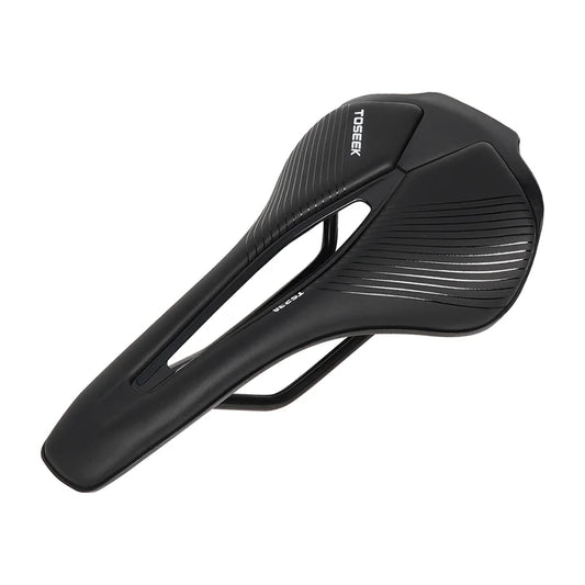 TOSEEK TS238 Waterproof Soft Racing Bike Saddle Bicycle Leather Seat Bike Spare Parts for Road Bike