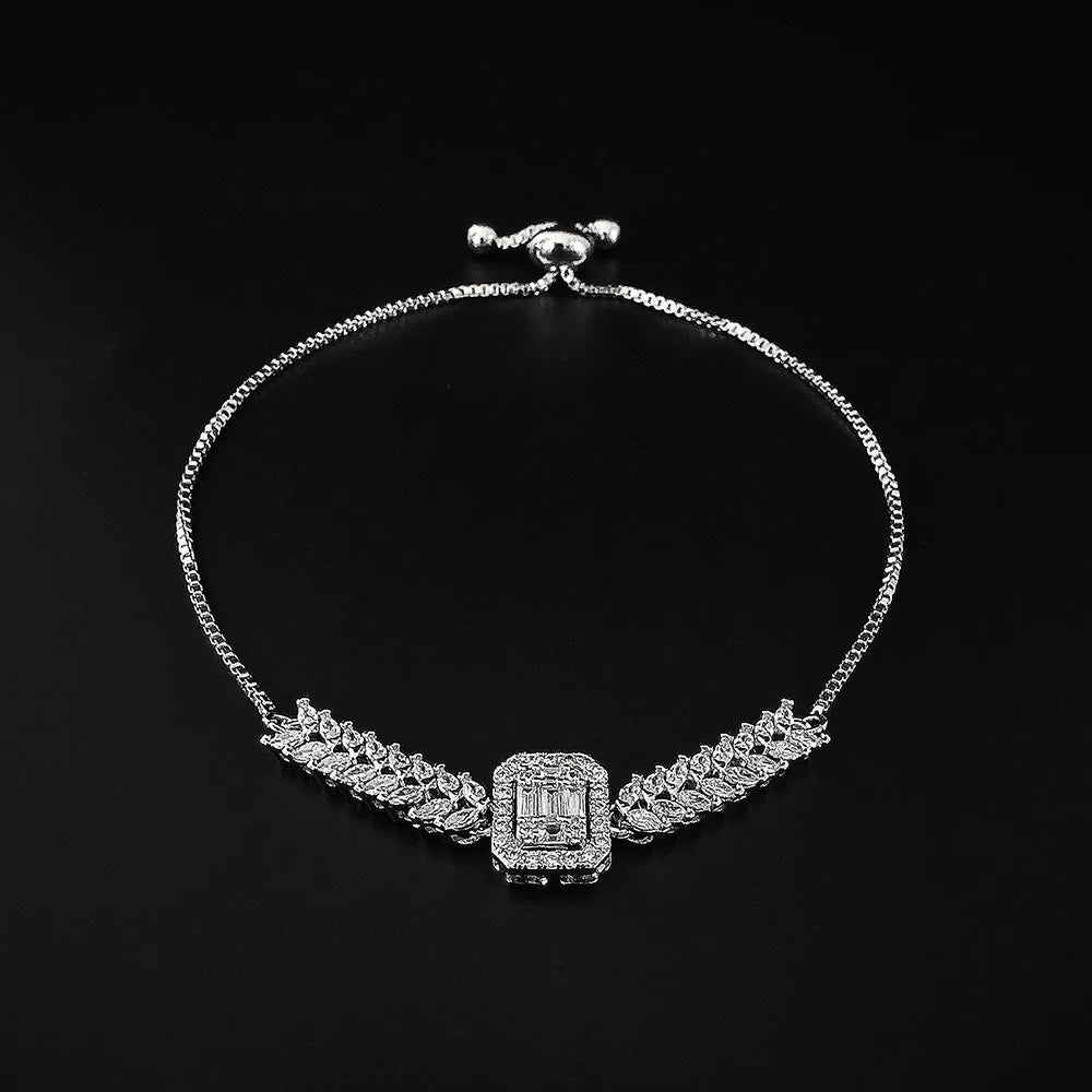 4pcs Pack Moonso Arrival Unique Design Silver Color Jewelry Set for Women Christmas Gift Jewelry R008-E008-S008-X008