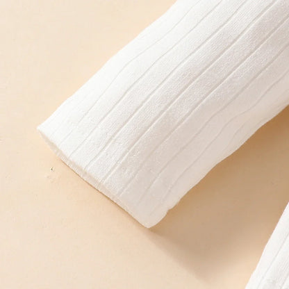 Baby Girls Clothes New Year Set 0-3Y Long Sleeve Big Bow Top Irregular Skirt and Beret Toddler Christmas Clothes