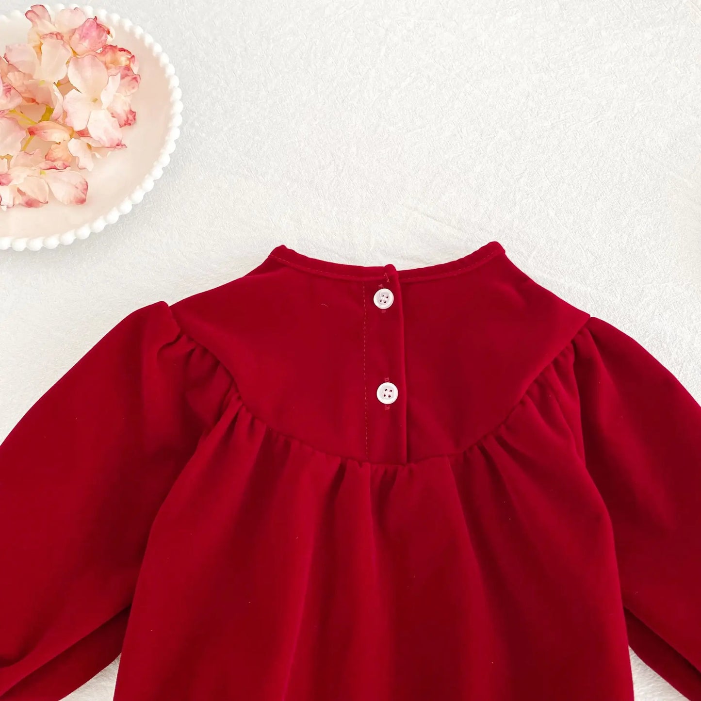 2025 Christmas Children Clothes New Year Clothing Sister Dress 0-6Yrs Girl Party Dress Kids Princess Dresses Baby Girl Romper