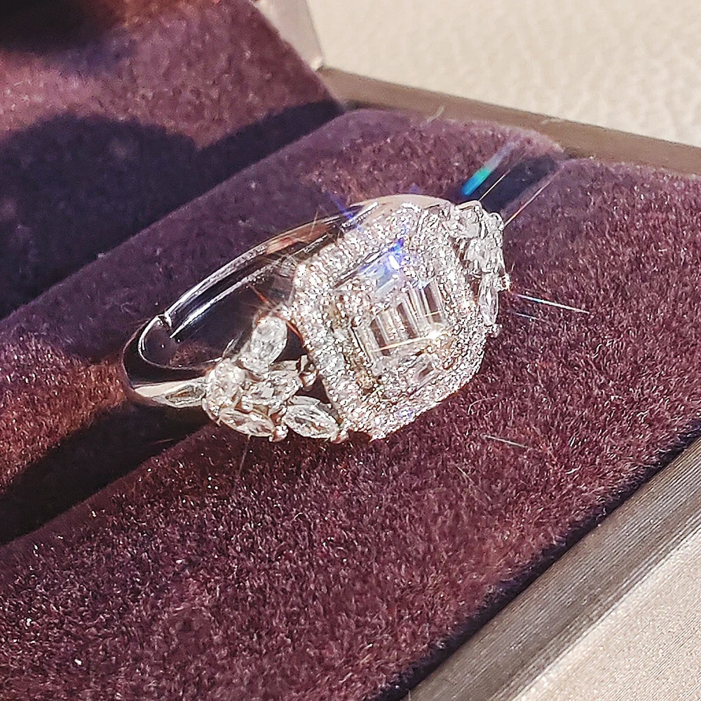 4pcs Pack Moonso Arrival Unique Design Silver Color Jewelry Set for Women Christmas Gift Jewelry R008-E008-S008-X008