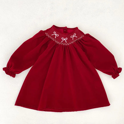 2025 Christmas Children Clothes New Year Clothing Sister Dress 0-6Yrs Girl Party Dress Kids Princess Dresses Baby Girl Romper